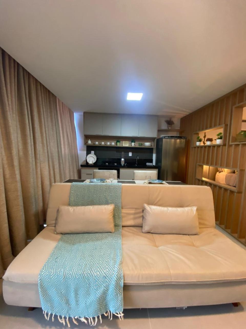 公寓 Sol Flat Cabo Branco 50 Metros Do Mar Joao Pessoa